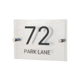 Customizable Address Sign