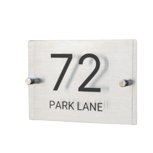 Customizable Address Sign