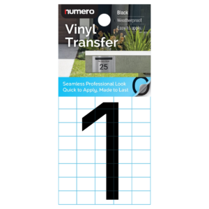 0703253 Numero Vinyl Transfer Black 1 (3) Vinyl Transfer Numbers