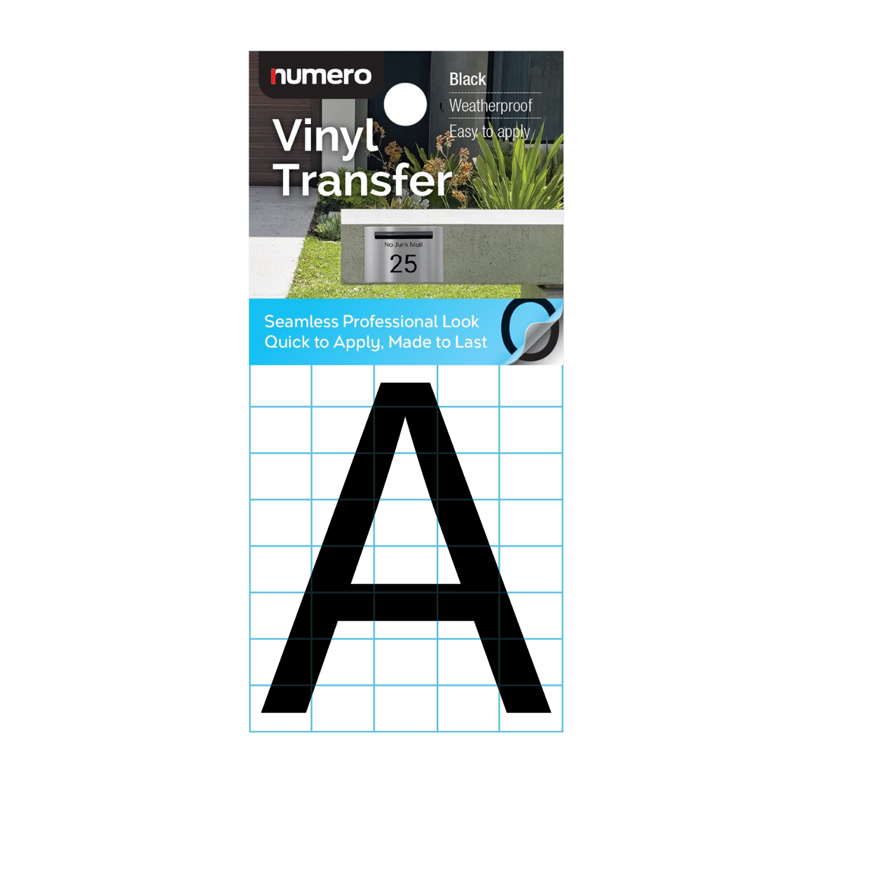 Letterbox Vinyl Transfer Letters