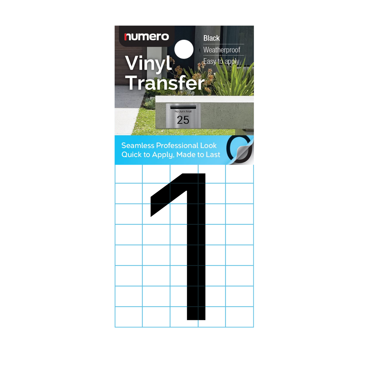 Letterbox Vinyl Transfer Numbers