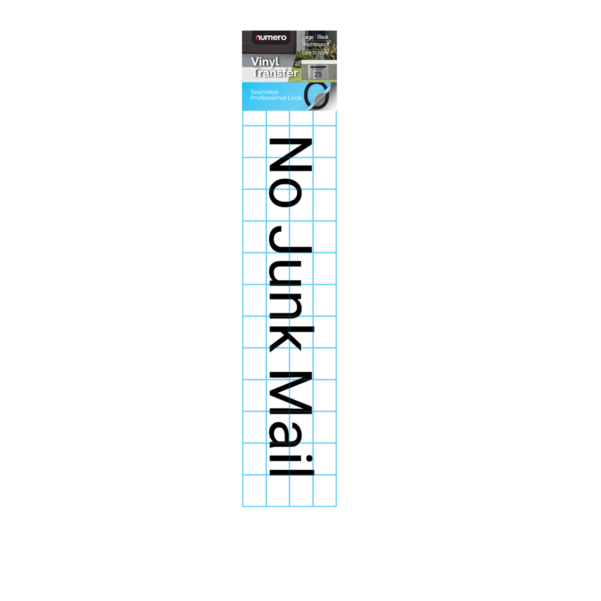 No Junk Mail Vinyl Transfer